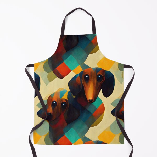Item preview, Dachshund Repeating Pattern designed and sold by chamlogic.