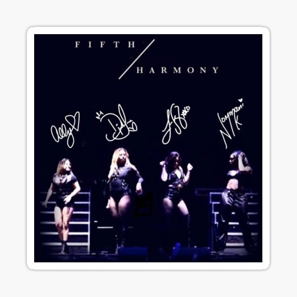 Fifth Harmony On Stage Sticker