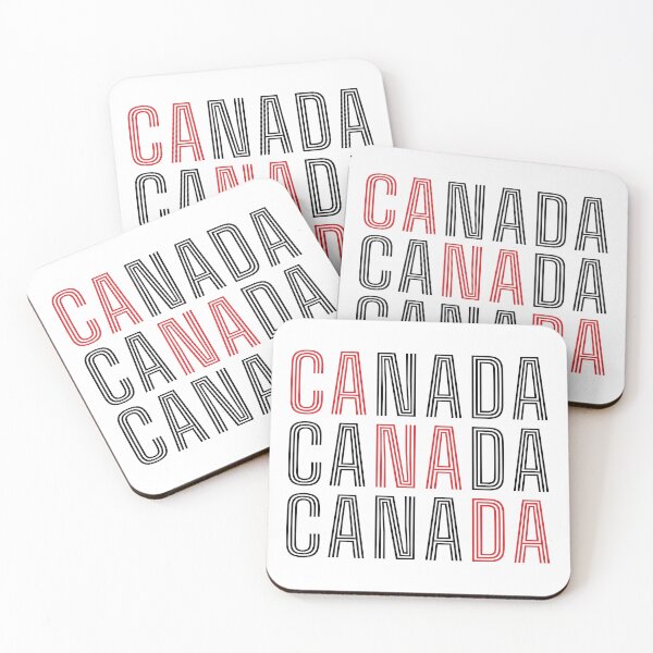 Item preview, CA NA DA Canada a big house where all Canadians live as a strong family -blk designed and sold by Hurriyyatee.