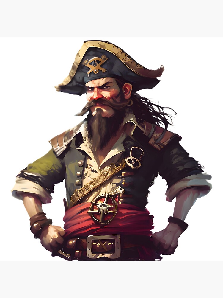 Pirate Captain | Art Board Print