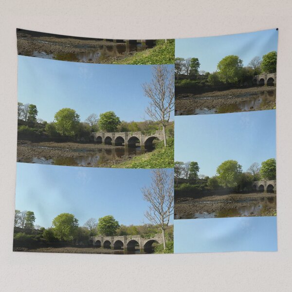 Item preview, Castle bridge arches river bed Buncrana designed and sold by eddiebarronshop.