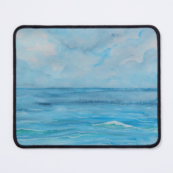 Item preview, Calming, blue seascape designed and sold by NuranCawthorne.