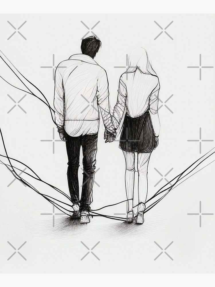 Pencil Art Love Couple For ...pinterest, love sketch HD phone wallpaper |  Pxfuel
