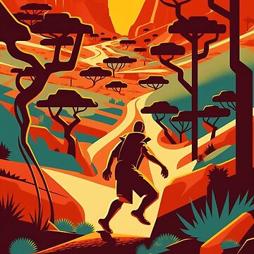 Artwork thumbnail, Title: Adventure Trip - Australia Edition by AI Nspiration