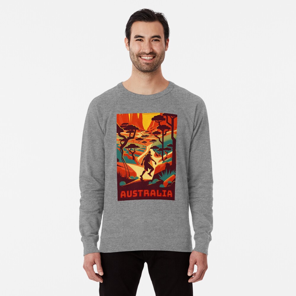 Item preview, Lightweight Sweatshirt designed and sold by AI-nspiration.