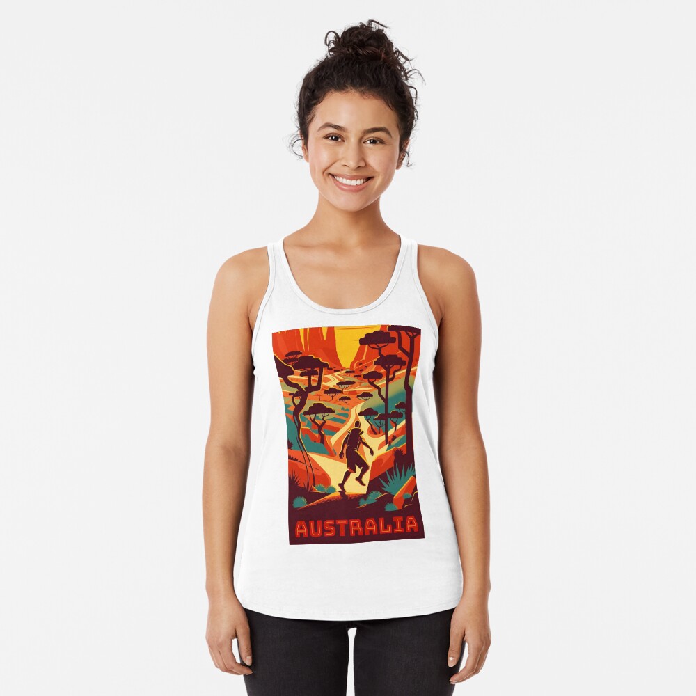 Item preview, Racerback Tank Top designed and sold by AI-nspiration.