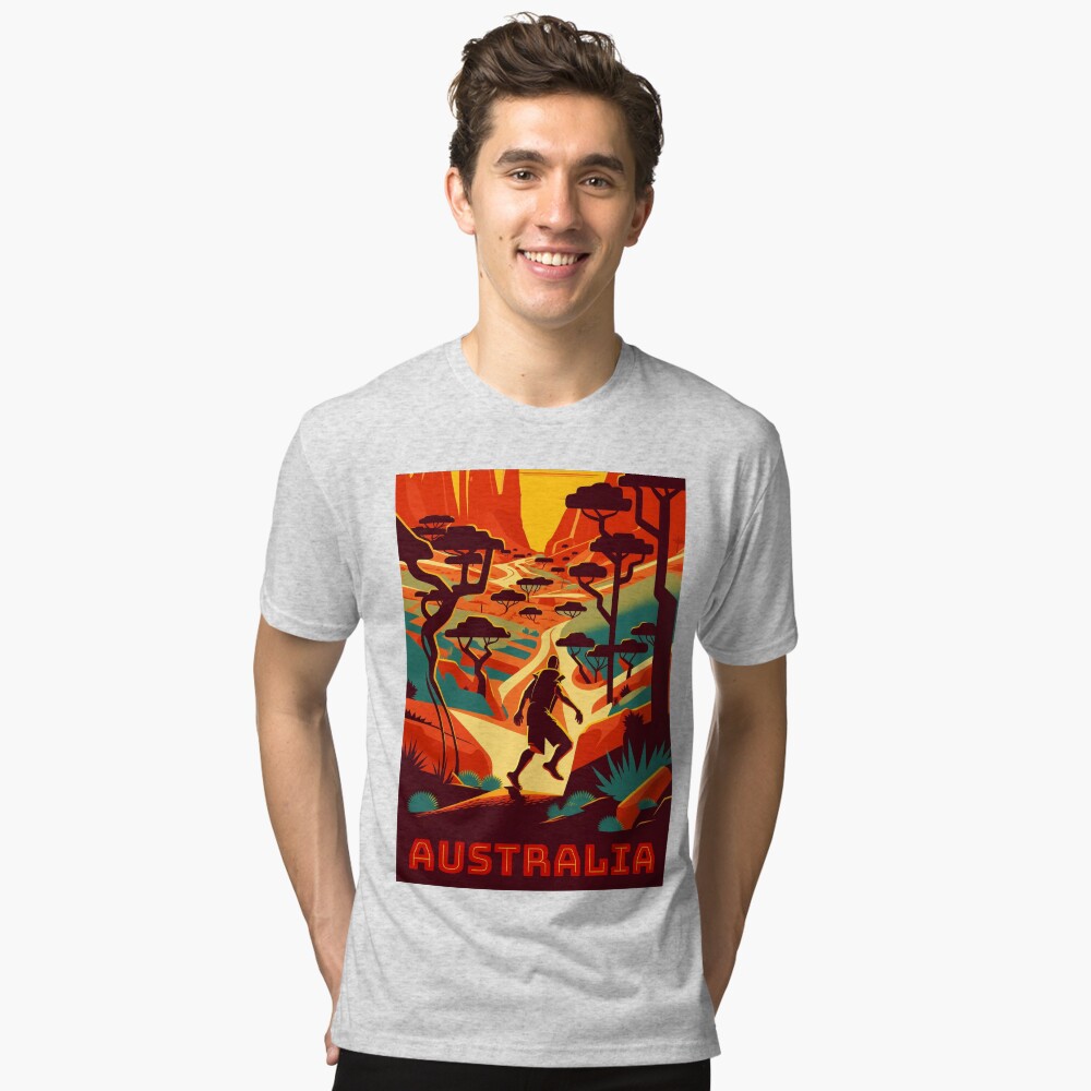 Item preview, Tri-blend T-Shirt designed and sold by AI-nspiration.