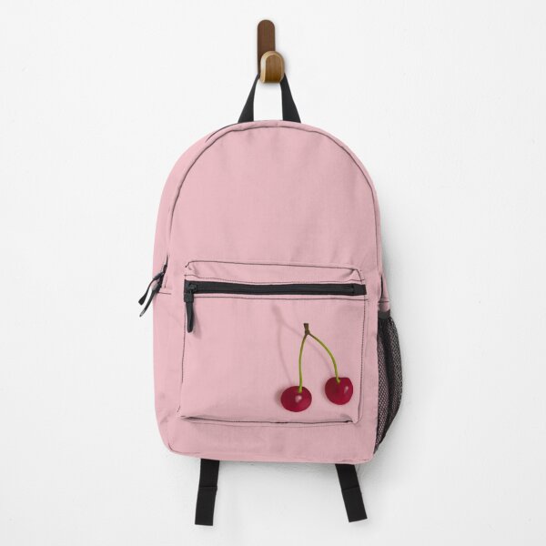 Item preview, Cherries on blush pink  designed and sold by nataliegref.