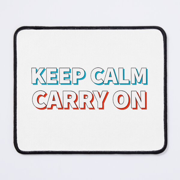 Item preview, Classic Keep Calm and Carry On designed and sold by SimpliText.