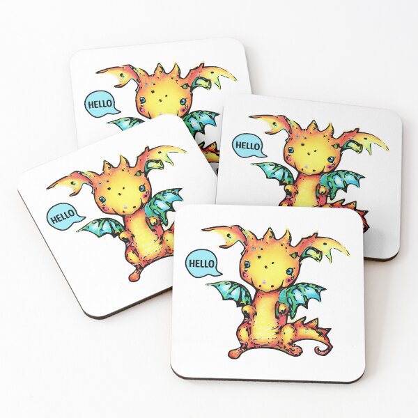 Item preview, Little Dragon Hello Colorful World designed and sold by Lrtheurer.