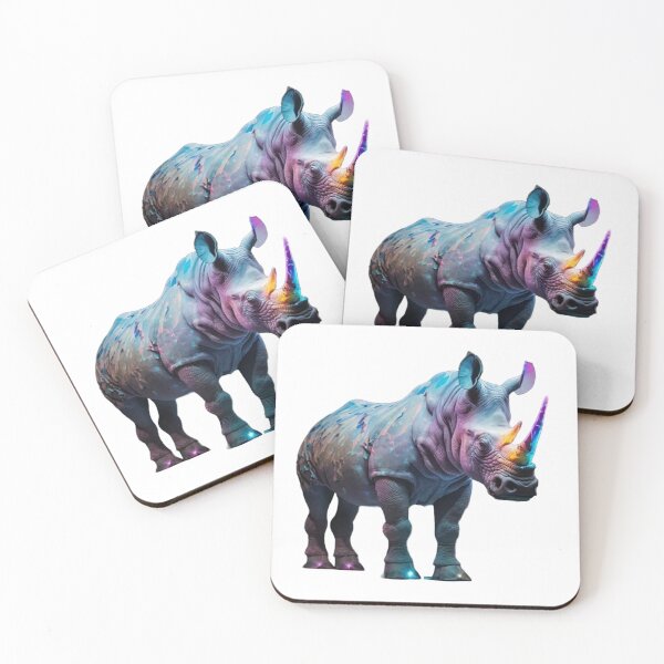 Item preview, Beautiful Rhino - Colourful horse designed and sold by GloriousArtSKD.