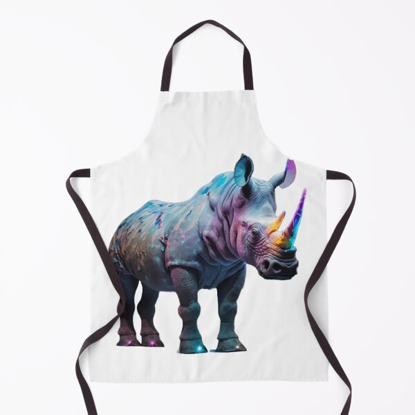 Item preview, Beautiful Rhino - Colourful horse designed and sold by GloriousArtSKD.