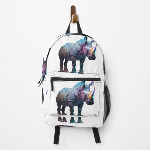 Item preview, Beautiful Rhino - Colourful horse designed and sold by GloriousArtSKD.