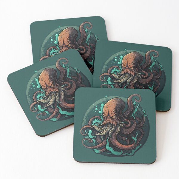 Item preview, mythical sea creatures designed and sold by via-colab.