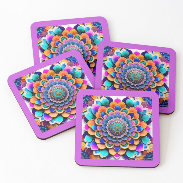 Item preview, COLORFUL BOHEMIAN MANDALA designed and sold by DanaMire.