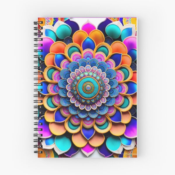 Item preview, COLORFUL BOHEMIAN MANDALA designed and sold by DanaMire.