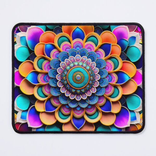 Item preview, COLORFUL BOHEMIAN MANDALA designed and sold by DanaMire.