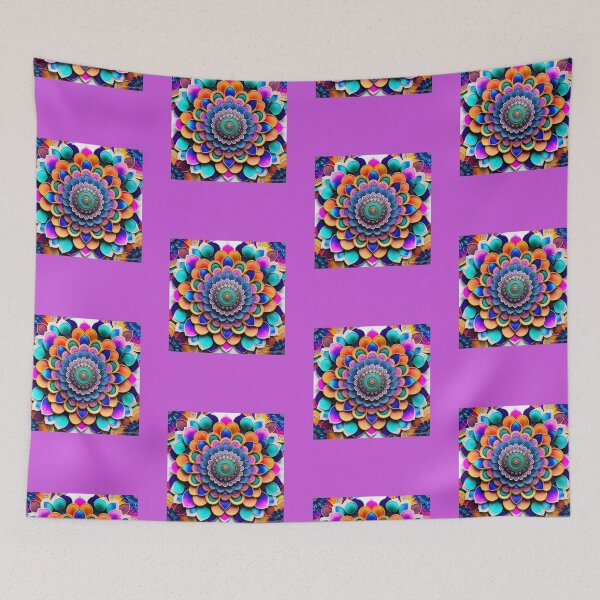 Item preview, COLORFUL BOHEMIAN MANDALA designed and sold by DanaMire.