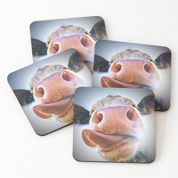 Item preview, Abstract Cow Art - For a farmer, for a rancher, for a cattle farmer. designed and sold by Wentoo.