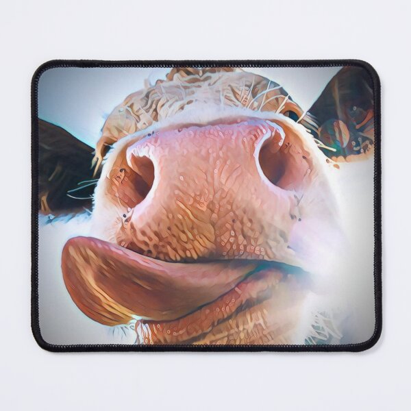 Item preview, Abstract Cow Art - For a farmer, for a rancher, for a cattle farmer. designed and sold by Wentoo.