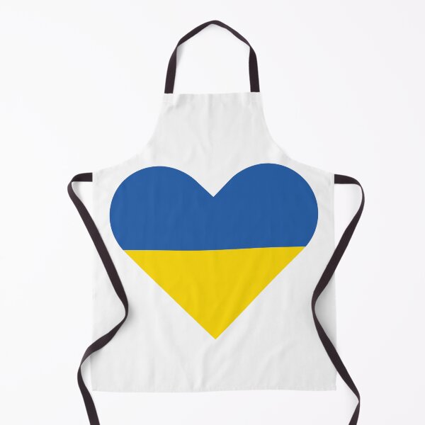 Artikelvorschau, Herz der Ukraine-Flagge entworfen und verkauft von leilazarus.