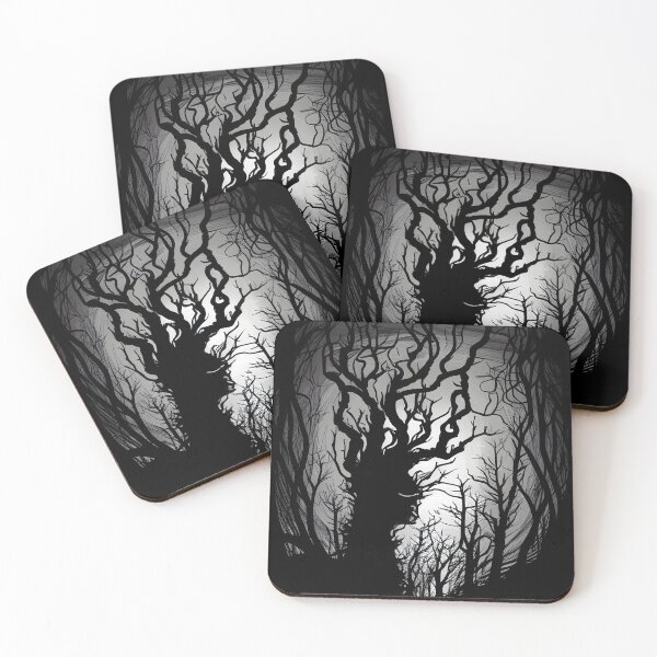 Item preview, Twisted Tree Silhouette designed and sold by ShadowAndSlate.