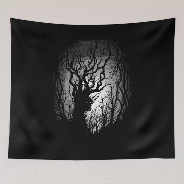 Item preview, Twisted Tree Silhouette designed and sold by ShadowAndSlate.