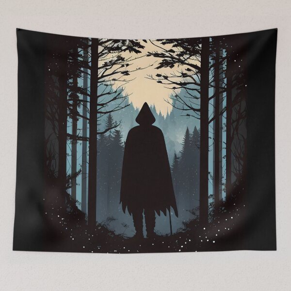 Item preview,  Dark Forest Silhouette designed and sold by ShadowAndSlate.
