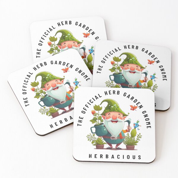 Item preview, Herbacious - The Official Herb Garden Gnome designed and sold by Mindful-Designs.