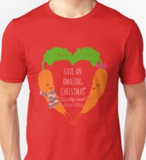 Kevin And Katie The Carrot Christmas Unisex T-Shirt