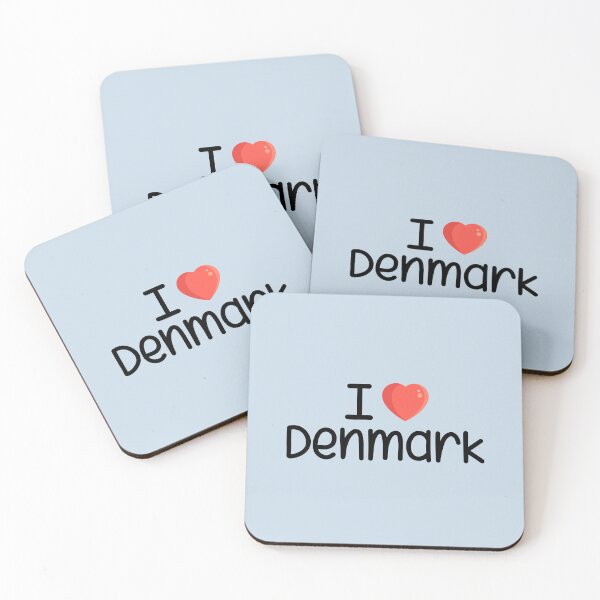 Item preview, I love Denmark designed and sold by IdeasForFreedom.