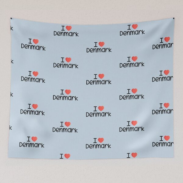 Item preview, I love Denmark designed and sold by IdeasForFreedom.