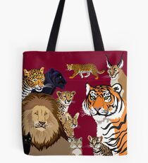 I Am Thankful For Felidae Tote Bag