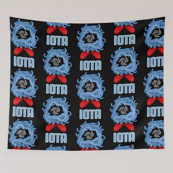 Item preview, IOTA Tangle Network with Text designed and sold by Mehdals.
