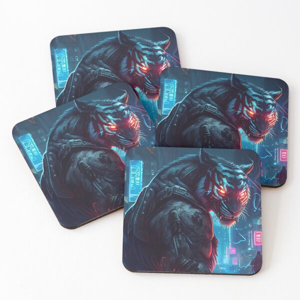 Item preview, Cyberpunk Tiger Boss designed and sold by Chrizz1990.