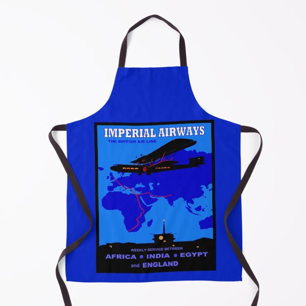 Item preview, IMPERIAL AIRWAYS : Vintage Fly Africa England Egypt and India Advertising Print designed and sold by posterbobs.