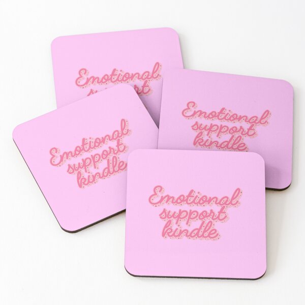 Item preview, Emotional Support Kindle Pink designed and sold by KMIKBAL7.
