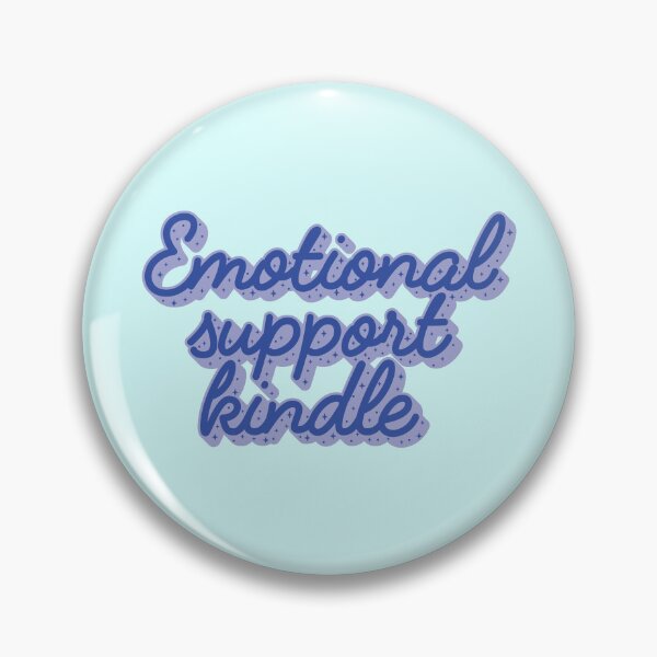 Item preview, Emotional Support Kindle Blue  designed and sold by KMIKBAL7.