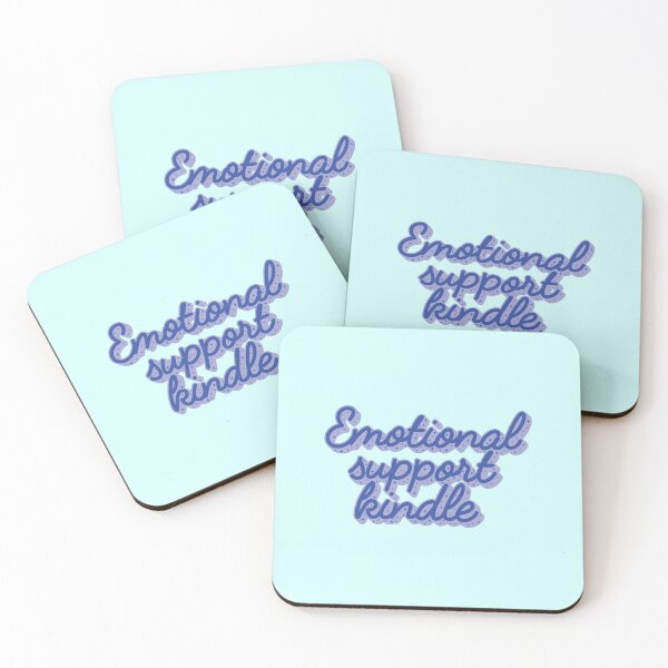 Item preview, Emotional Support Kindle Blue  designed and sold by KMIKBAL7.