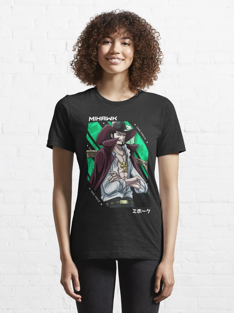 Dracule Mihawk - One Piece v.3 white version | Kids T-Shirt