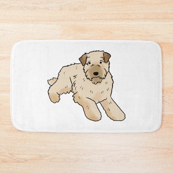 Item preview, Soft coated wheaten terrier cute illustration  designed and sold by Yarafantasyart.