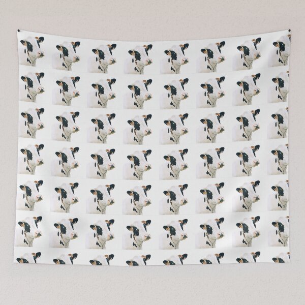 Item preview, Cow Face Art Print - For a farmer, for a rancher, for decorating. designed and sold by Wentoo.