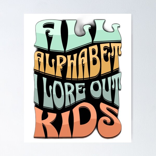 Alphabet Lore Baby Posters for Sale