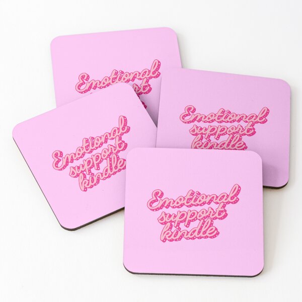 Item preview, Emotional Support Kindle Pink designed and sold by KMIKBAL7.