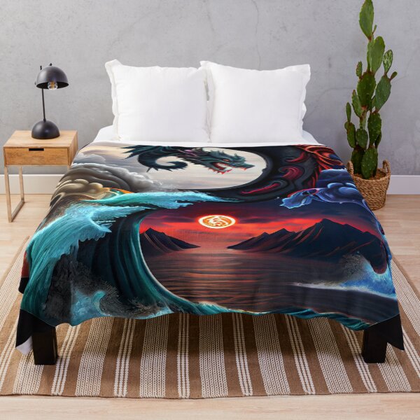 Aperçu de l'œuvre Dragon Yin-Yang créée et vendue par OccultDreams.