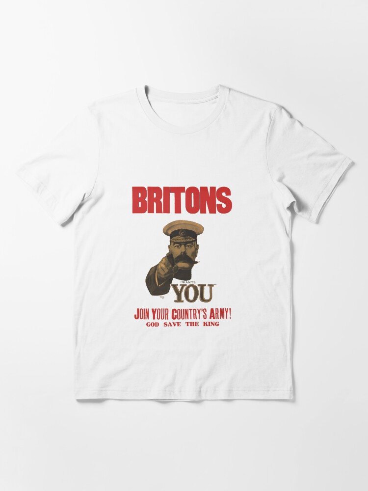 "Britons Lord Kitchener wants You" Tshirt for Sale by boogeyman