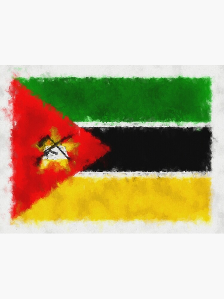 Mozambique Flag Reworked No. 66, Series 5 by 8th-and-f