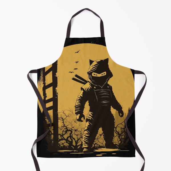 Item preview, Ninjitsu Cat the silent meownace designed and sold by Printellarium.