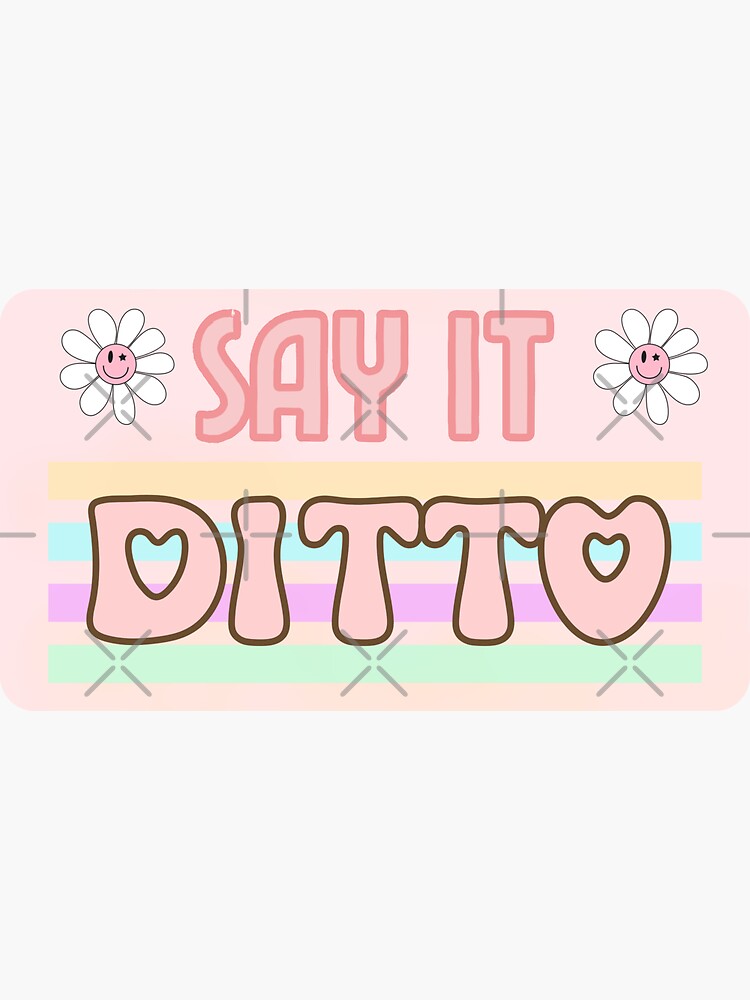 Ditto new jeans -O.M.G new album  Sticker for Sale by