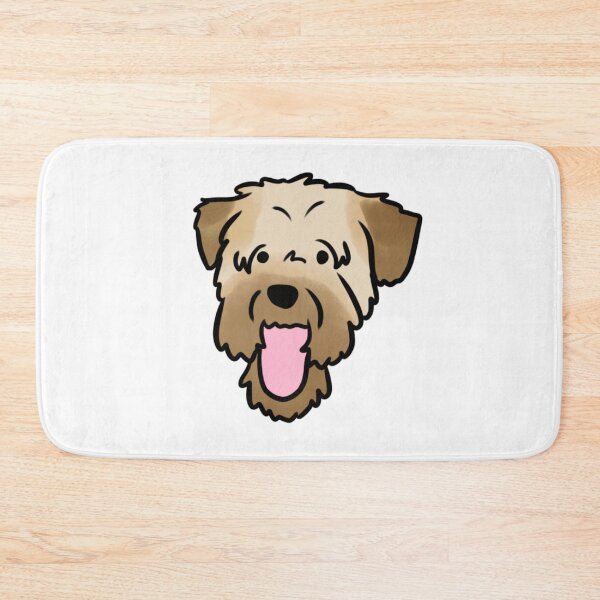 Item preview, Soft coated wheaten terrier cute illustration  designed and sold by Yarafantasyart.